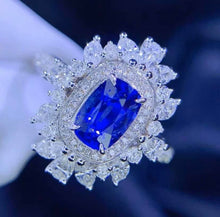 Load image into Gallery viewer, 1.1ct Unheated Vivid Royal Blue Sapphire