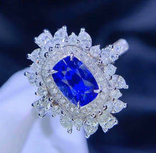 Load image into Gallery viewer, 1.1ct Unheated Vivid Royal Blue Sapphire