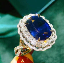 Load image into Gallery viewer, 6.98ct Royal Blue Sapphire