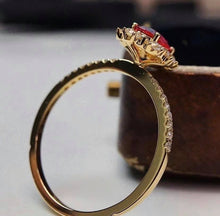 Load image into Gallery viewer, 0.54ct Unheated Pigeon Blood Ruby