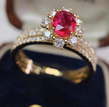 Load image into Gallery viewer, 0.54ct Unheated Pigeon Blood Ruby