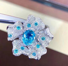 Load image into Gallery viewer, 2.85ct Neon Blue Paraiba, GLASSY CLEAN PIECE