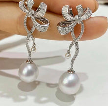 Load image into Gallery viewer, 2.5-3mm Akoya Pearls, 12-13mm Aurora Australian White South Sea Pearl