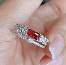 Load image into Gallery viewer, 0.9ct Unheated Pigeon Blood Ruby