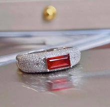 Load image into Gallery viewer, 0.7ct Unheated Pigeon Blood Ruby