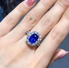 Load image into Gallery viewer, 4.15ct Unheated Royal Blue Sapphire