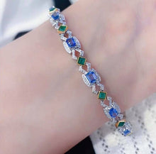 Load image into Gallery viewer, 5.3ct Unheated Cornflower Blue Sapphire