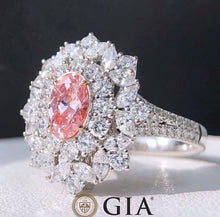 Load image into Gallery viewer, 0.7ct Very Light Pink Diamond