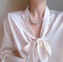 Load image into Gallery viewer, 8.5-11.5mm Australian White Baroque Pearl. Excellent Luster!!