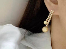 Load image into Gallery viewer, 7.5mm Akoya & 10.5mm ChaKin & Australian White South Sea Pearls. Full round, Excellent luster, Flawless!