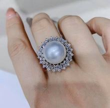 Load image into Gallery viewer, 9-10mm & 12.9mm Australian White South Sea Pearls. Full Round, Excellent Luster, Flawless