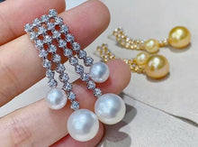 Load image into Gallery viewer, 7.5mm Akoya & 10.5mm ChaKin & Australian White South Sea Pearls. Full round, Excellent luster, Flawless!