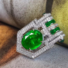 Load image into Gallery viewer, 5.16ct Vivid Green Emerald