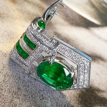 Load image into Gallery viewer, 5.16ct Vivid Green Emerald