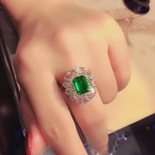 Load image into Gallery viewer, 2.52ct NO OIL Vivid Green Emerald, GLASSY & NEON!