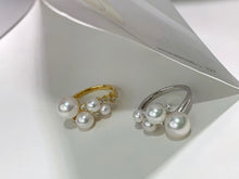 Load image into Gallery viewer, 3-8mm Akoya Pearl Set! (White/Yellowgold)