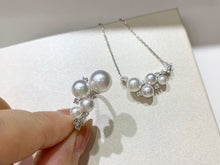Load image into Gallery viewer, 3-8mm Akoya Pearl Set! (White/Yellowgold)