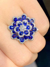 Load image into Gallery viewer, 4.2ct Royal Blue Sapphire Ring
