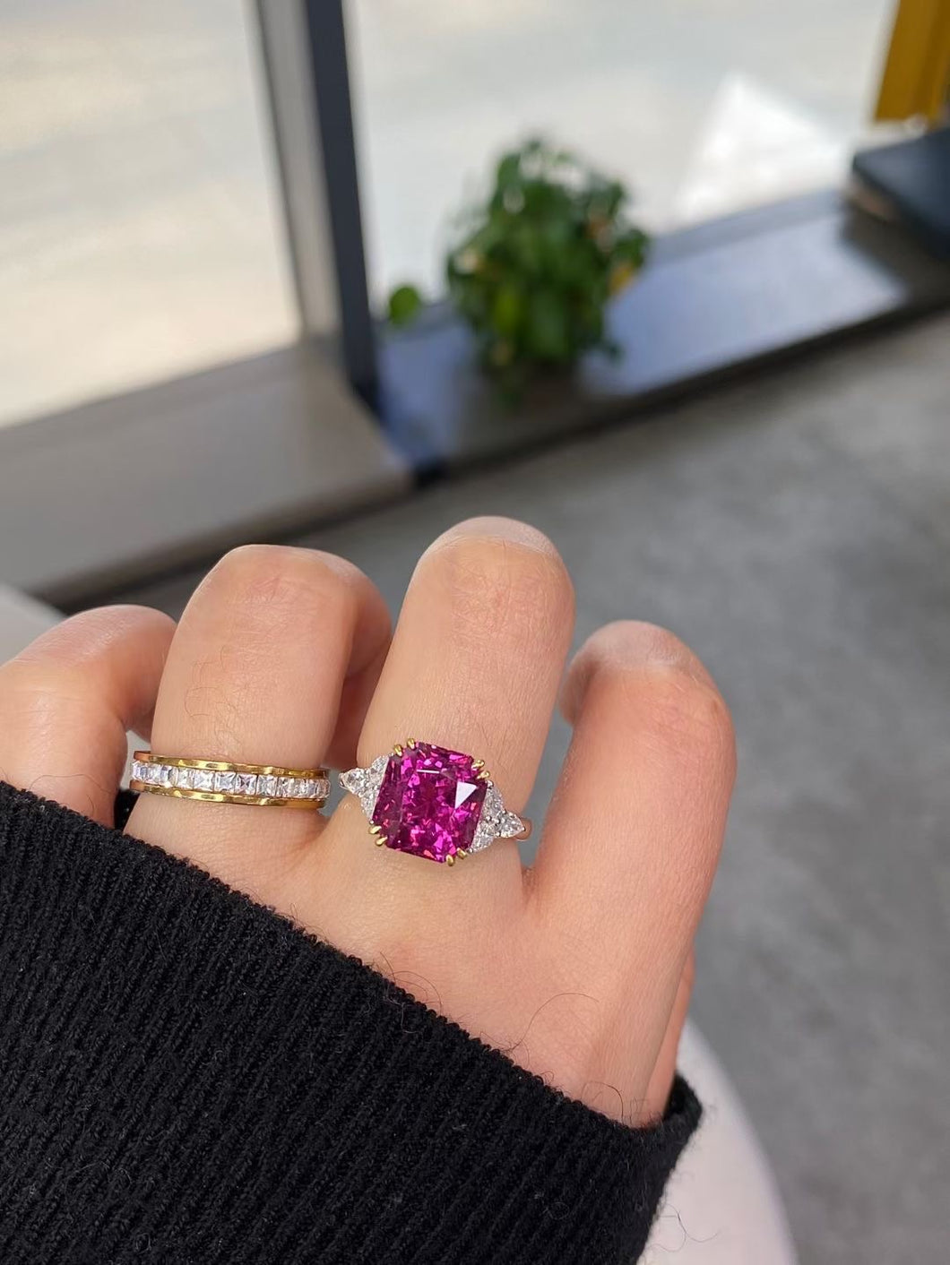 5.88ct RUBELLITE Ring