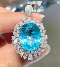 Load image into Gallery viewer, 8.55ct Neon Blue Paraiba Ring
