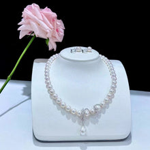 Load image into Gallery viewer, 8.5-9mm &amp; 10-11mm Akoya Necklace
