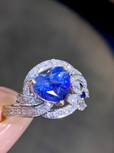 Load image into Gallery viewer, 2.3ct Unheated Blue Sapphire
