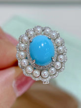 Load image into Gallery viewer, 3ct Tiffany Blue Turquoise
