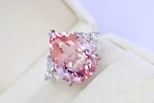 Load image into Gallery viewer, 6.2ct Intense Pink Morganite
