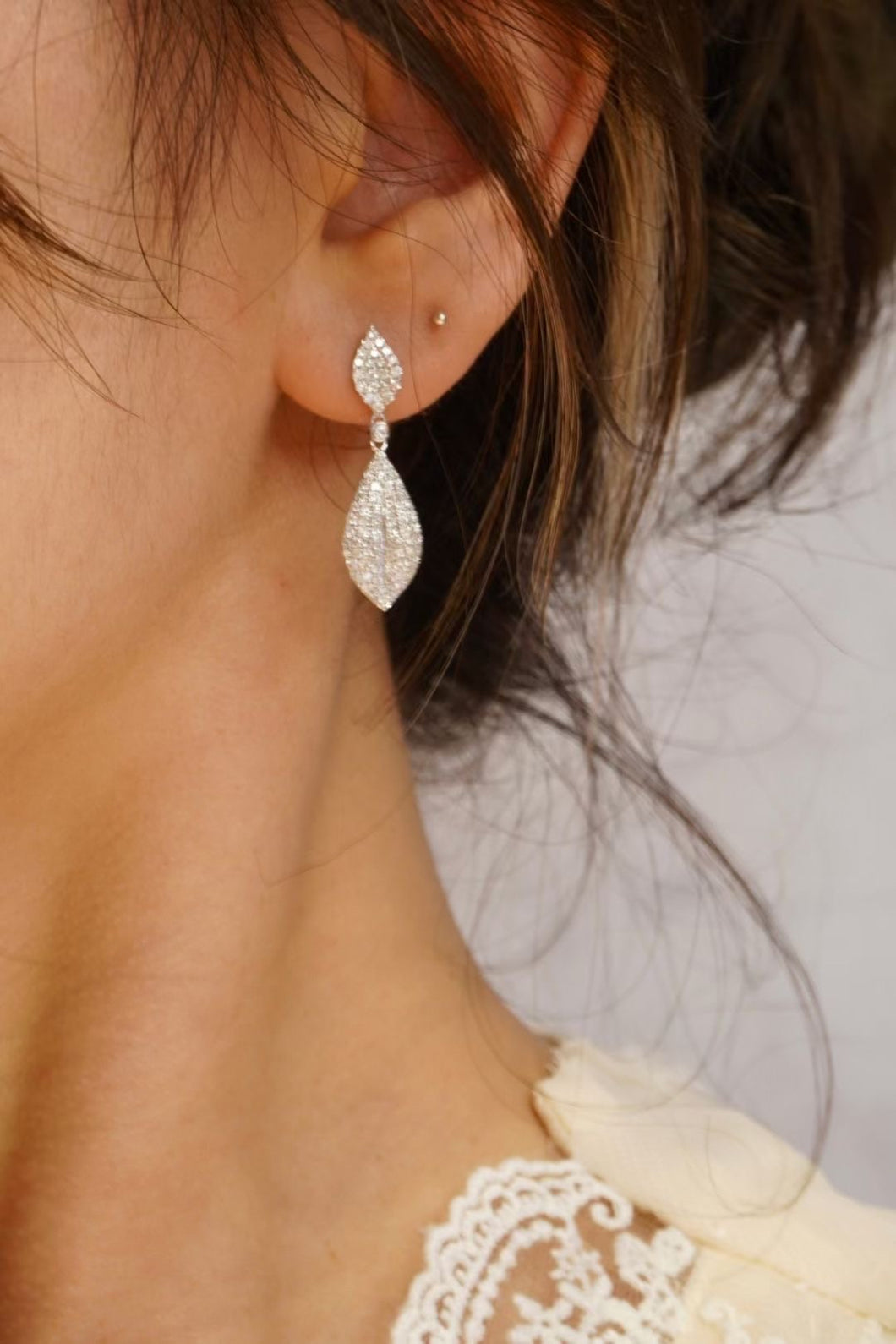 0.9ct Diamond Earrings