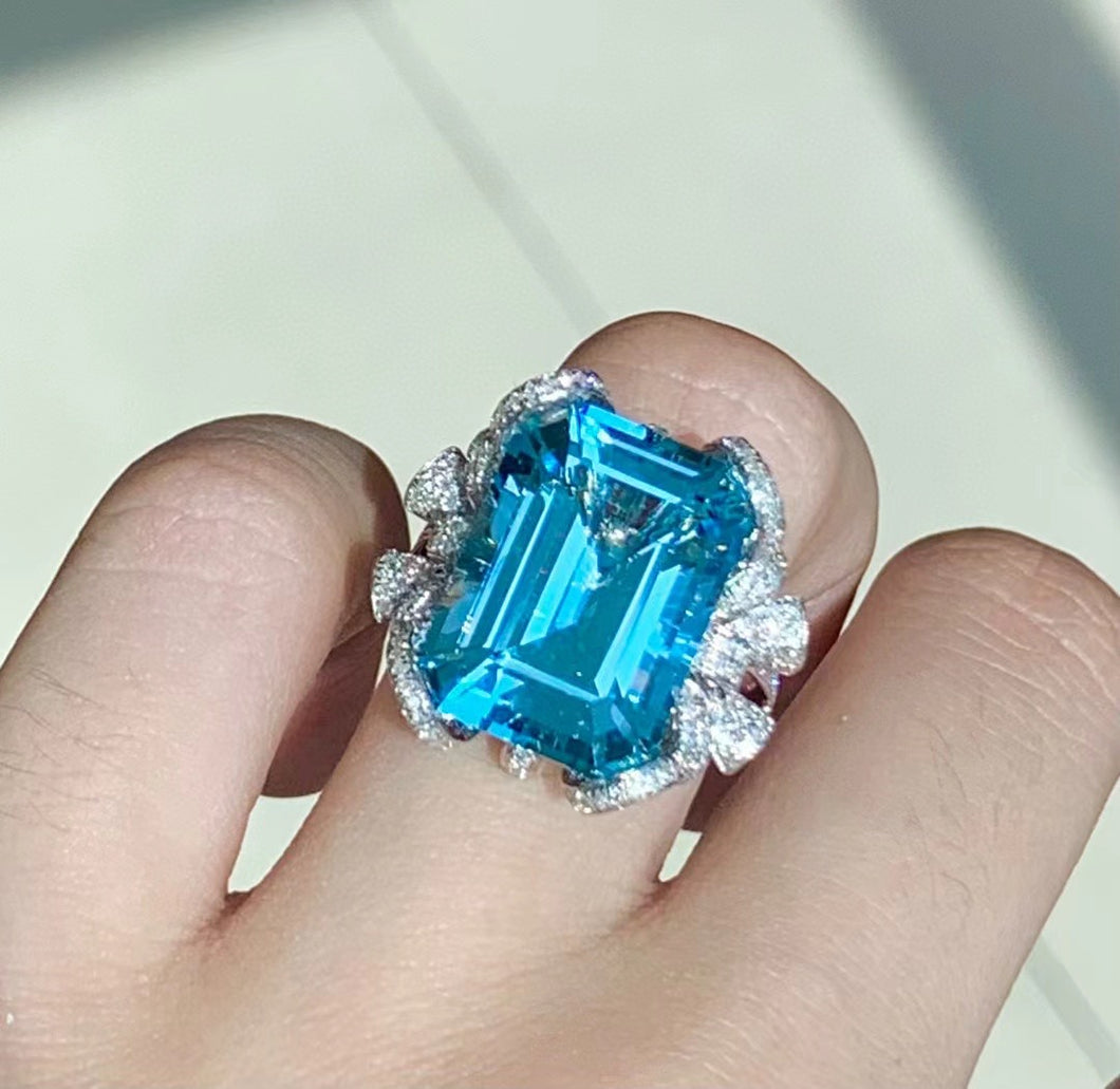 11.2ct Santa Maria Blue Aquamarine