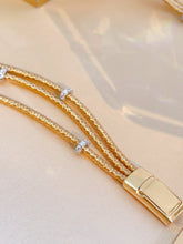 Load image into Gallery viewer, 0.24ct 18k Gold Diamond Bracelet
