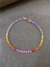 Load image into Gallery viewer, 6.2ct Heart Fancy Sapphires
