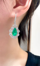 Load image into Gallery viewer, 5.45ct Vivid Green Emeralds
