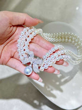 Load image into Gallery viewer, 6.5-7mm AKOYA Pearls, 11-12mm FLAWLESS Australian White Southsea Pearl
