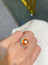 Load image into Gallery viewer, 5.6ct Fanta Garnet Ring
