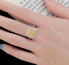 Load image into Gallery viewer, 1.5ct Yellow Diamond Ring

