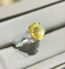 Load image into Gallery viewer, 5.07ct Unheated Yellow Sapphire
