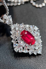 Load image into Gallery viewer, 1.995ct Unheated Pigeon Blood Ruby (RESETTING to Halo &amp; 2 way wear)

