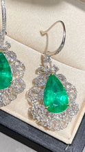Load image into Gallery viewer, 5.45ct Vivid Green Emeralds
