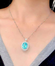 Load image into Gallery viewer, 8.55ct Neon Blue Paraiba Ring
