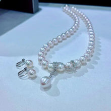 Load image into Gallery viewer, 8.5-9mm &amp; 10-11mm Akoya Necklace
