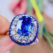 Load image into Gallery viewer, 3.12ct Unheated Cornflower Blue Sapphire
