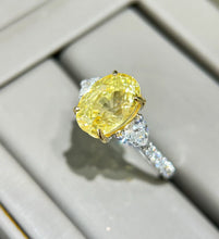 Load image into Gallery viewer, 5.07ct Unheated Yellow Sapphire
