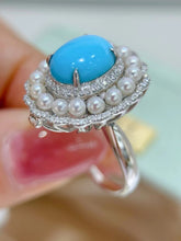 Load image into Gallery viewer, 3ct Tiffany Blue Turquoise
