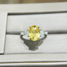 Load image into Gallery viewer, 5.07ct Unheated Yellow Sapphire
