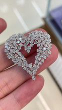 Load image into Gallery viewer, 3ct Diamond Heart Pendant
