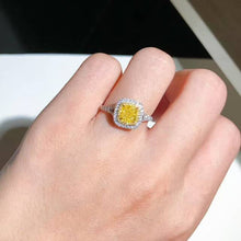 Load image into Gallery viewer, 1.02ct Fancy Yellow Diamond
