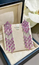 Load image into Gallery viewer, 26ct Unheated Pink Sapphires with 1.2ct Diamonds in 18k Solid Whitegold
