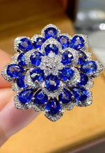 Load image into Gallery viewer, 4.2ct Royal Blue Sapphire Ring

