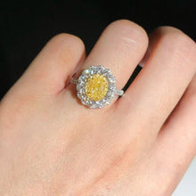 Load image into Gallery viewer, 1.01ct Fancy Yellow Diamond

